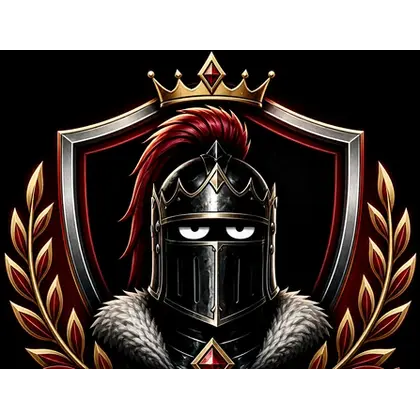 The $BAG coin — Sir Bag's crowned helm struck in gold